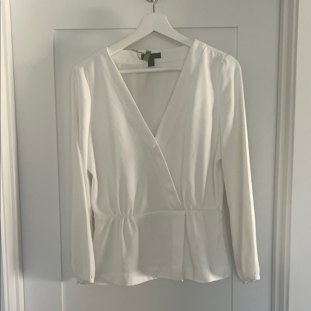 J. Crew Wrap Blouse